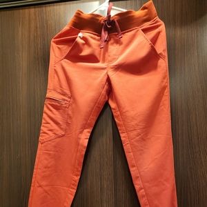 Figs Red Scrub Pants Petite SSX